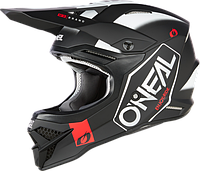 Шолом мотошолом для мотокросу O'NEAL 3SRS Helmet Hexx V.23 Black/White L 59-60см