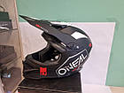 Шолом мотошолом для мотокросу O'NEAL 3SRS Helmet Hexx V.23 Black/White L 59-60см, фото 5