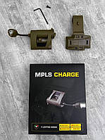 Фонарик тактический на шлем Оригинал Charge MPLS 4LED Night Evolution фонарь военный на каску на рельсу707