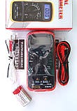 Мультиметр з термопарою ANENG AN8205C, батарейка, червоний, фото 9