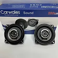 Автомобильные динамики Carwales Sound CWS4 4" 10 см 250 W, автомобильная акустика, колонки в машину