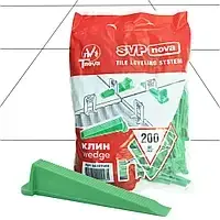 SVP Клін SVP NoVa (200 шт.) Система вирівнювання плитки СВП НОВА