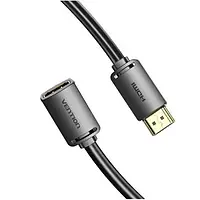 Відео-кабель Vention Cable PVC HDMI(тато)-HDMI(мама) 3m Black (AHCBI)