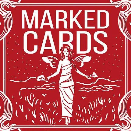 Гральні карти з маркуванням | Bicycle Marked Cards (червона), фото 1