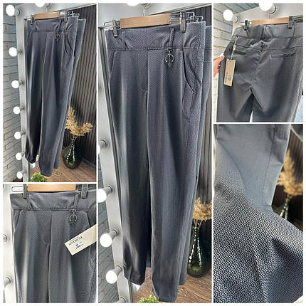 Стильні жіночі брюки, тканина "Бавовна-стрейч" 46, 48, 50, 52, 54, 56 розмір 46, фото 2