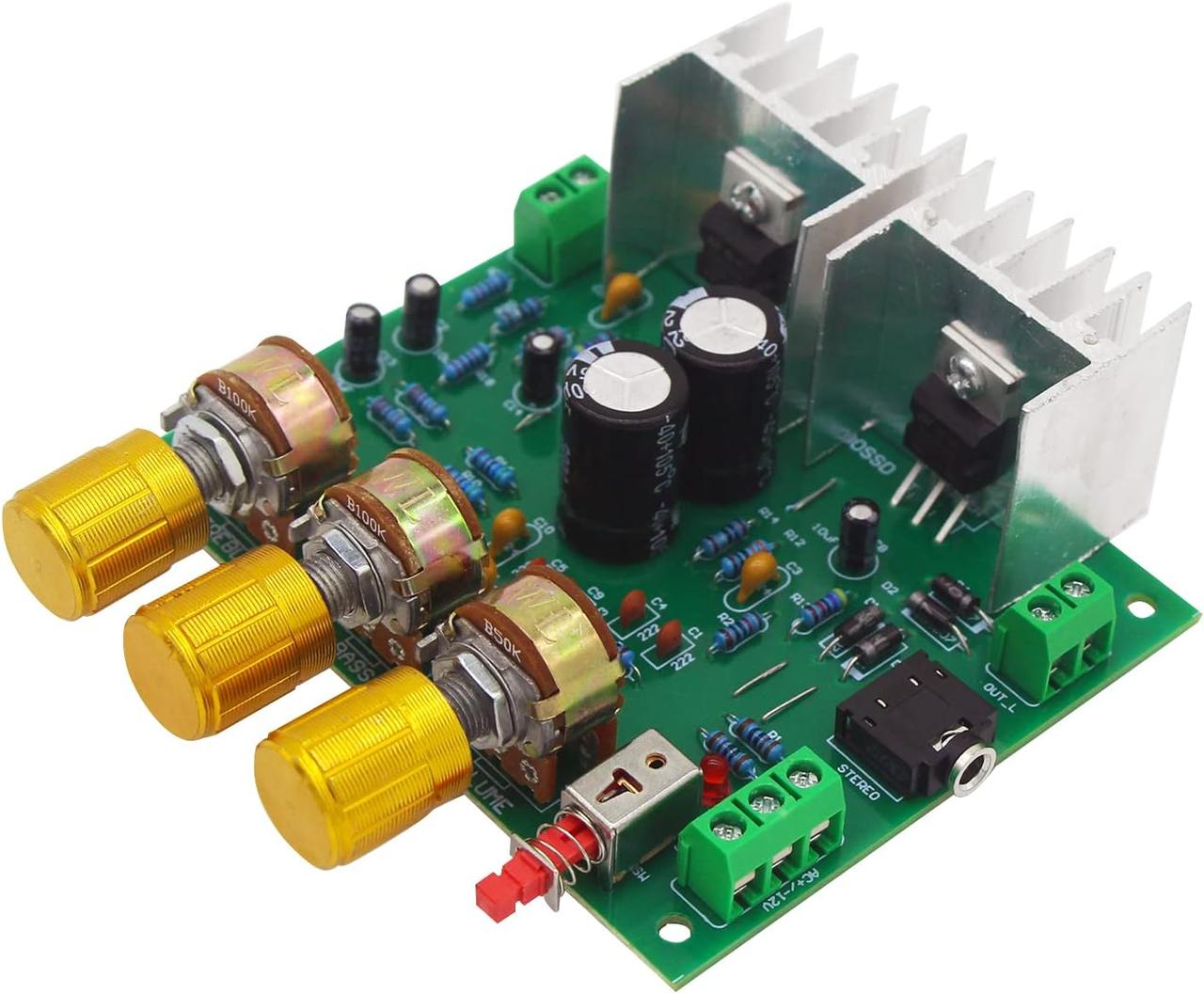 Аудіо підсилювач TDA2030a, двоканальний 15Вт+15Вт, набір для самостійного складання, DIY kit