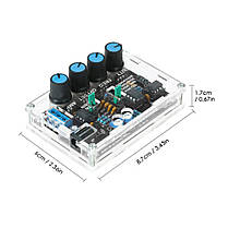 Генератор сигналів низької частоти багатохвильової форми ICL8038,5 Гц ~ 400 кГц, набір для самостійного складання DIY, фото 4