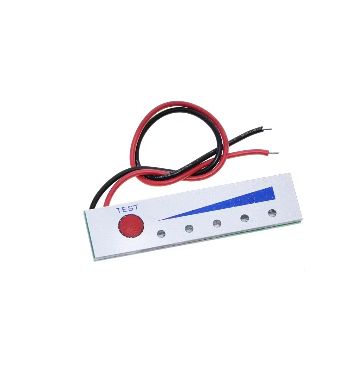 Індикатор рівня заряду, ємності літієвого акумулятора Li-Ion 18650 2S 8,4В світлодіодний - 5 розрядний - білий