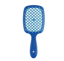 Гребінець Janeke Superbrush With Soft Moulded Tips, синій з блакитним (6SP226 BTU)