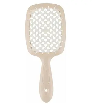 Щітка для волосся Janeke Superbrush With Soft Moulded Tips, пудрова з білим (94SP226 RSA)