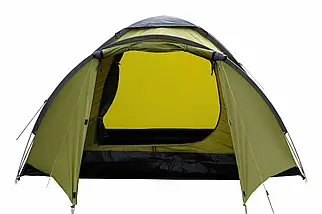 Намет Tramp Lite Fly 2 Olive | Універсальна одношарова двомісна туристична палатка з містким тамбуром і одним входом, фото 4