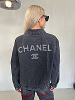 Жіноча джинсова куртка Chanel