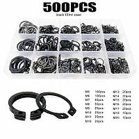 Набір Стопорних Кілець Зовнішніх (М5-М20) 500 шт DIN 471 SPEC (SP-0680500)