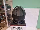 Шолом для мотокроса з візором O'neal Sierra Helmet Flat Black Small (55-56см), фото 8