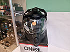 Шолом для мотокроса з візором O'neal Sierra Helmet Flat Black Small (55-56см), фото 10