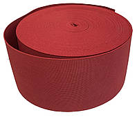 Резинка для обуви, одежды текстильная и эластичная 4 см. цвет Красный