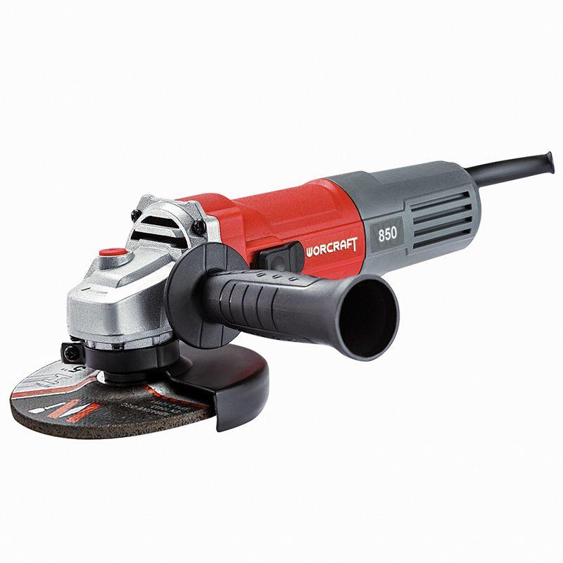 Шліфмашина кутова WORCRAFT AG08-125PS, фото 1