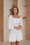 Ніжна літня сукня з довгими рукавами Тканина софт Розмір 42-46,48-52, фото 3