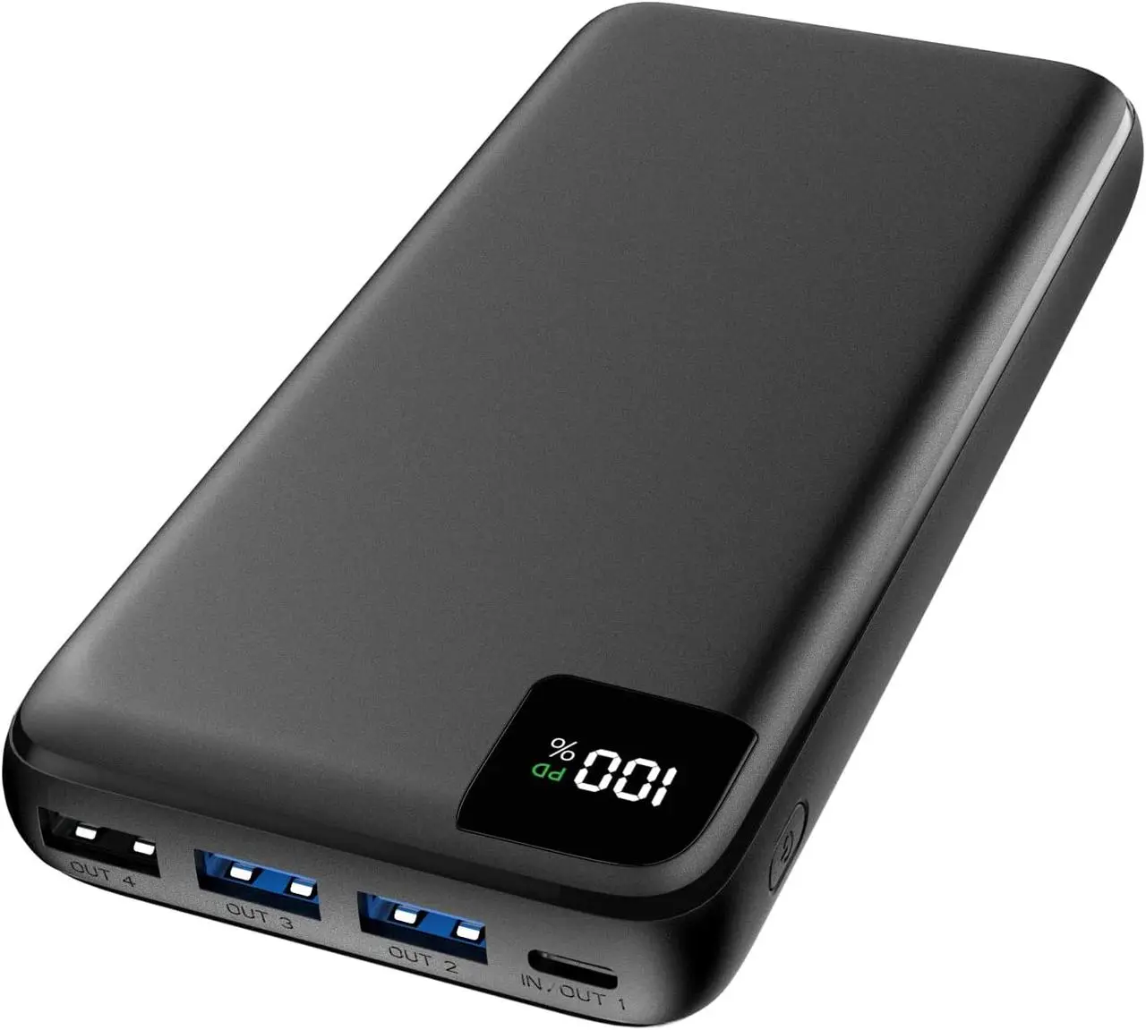 Power Bank Bilivein на 27000 мАг, із швидкою зарядкою 22,5 Вт із 4 виходами для iPhone, Samsung, планшетів