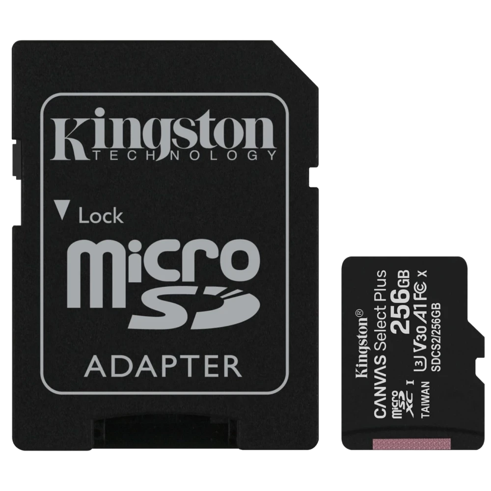 Карта пам’яті Kingston 256GB microSDXC, фото 1