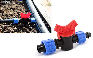 Кран для крапельної стрічки стартовий