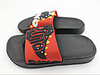 Шльопанці дитячі літні Dino, матеріал 100% EVA, чорні, фото 2
