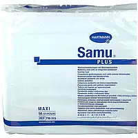 Прокладки для рожениц Samu® PLUS MAXI с влагонепроницаемым защитным слоем 10шт/пак