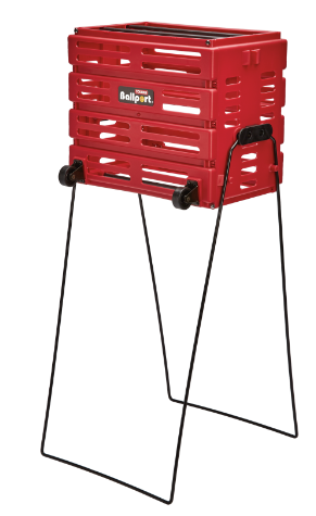 Кошик для тенісних м'ячів Unique BALLPORT Deluxe-long handles на 80 м'ячів redoriginal акція знижка