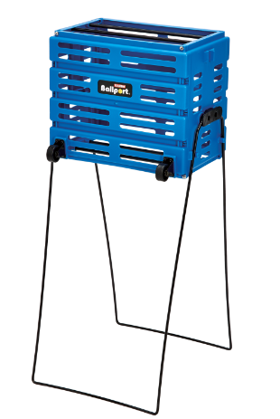 Кошик для тенісних м'ячів Unique BALLPORT Deluxe-long handles на 80 м'ячів blueoriginal акція знижка