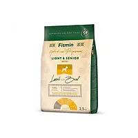Корм для собак Fitmin dog MINI LIGHT&SENIOR LAMB&BEEF 2,5кг