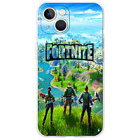 Чохол Силіконовий для Телефону з Принтом на IPhone 13 (Фортнайт, Fortnite)