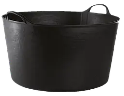 Кошик гума пластик 55л чорна Іспанія