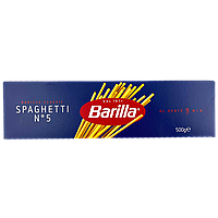 Спагетті №5 Барілла Barilla spagetti 500g 24шт/ящ (Код: 00-00003514)