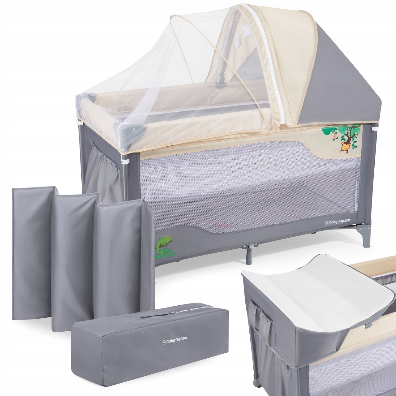 Люлька для подорожніх Moby System 68 x 128 см