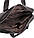 Чоловіча  шкіряна  сумка-портфель діловий стиль Tiding Bag N4527 чорна, фото 9