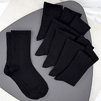 Носки женские высокие 12 пар с удобной резинкой хлопок премиум сегмент размер 35-38