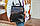 Чорний міський жіночий шкіряний рюкзак Tiding Bag - 51644, фото 7