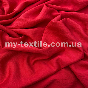 Льон Жатка однотонний Бохо Червоний