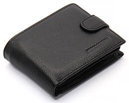 Чорне чоловіче портмоне з натуральної шкіри із візитницею Marco Coverna MC-2057-1