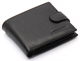 Чорне класичне портмоне з натуральної шкіри Marco Coverna MC-2003Н-1