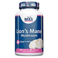 Натуральная добавка Haya Labs Lion's Mane Mushroom 500 mg, 60 капсул CN12232 SP