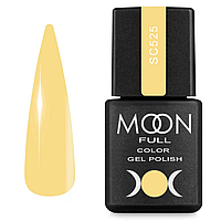 Гель-лак MOON FULL color Gel polish SC 525 светло-желтый, 8 мл