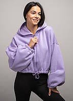 Толстовка жіноча 341508 р.S-M Fashion Фіолетовий UL, код: 8298923