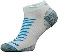 Шкарпетки Comodo RUN8 Білий Синій (COMO-RUN-8-04-3538) UL, код: 5575147