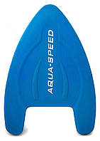 Дошка для плавання Aqua Speed ​​ "A" BOARD 5645 синій Уні 40x28x4cм original Акція Знижка