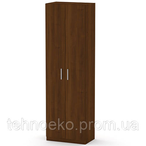 Узкий шкаф для спальни Компанит Шкаф-11 орех экко TE, код: 6540743 (ID ...
