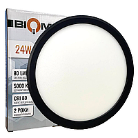 LED светильник накладной Biom 24W 5000К MD-01-R24-5 круглый