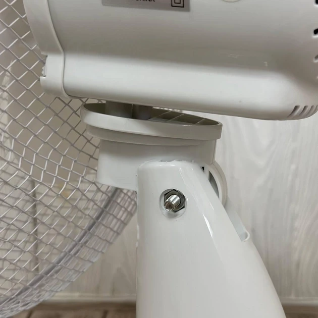 Электрический настольный вентилятор с 3 скоростями и функцией наклона 16 см, Маленький вентилятор для дома - фото 9 - id-p2171235726