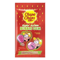 Жувальна гумка Chupa Chups Fairy Floss Strawberry солодка вата 11 г 6911316100817 YTR