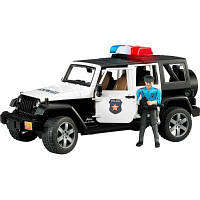 Спецтехника Bruder Джип Wrangler Unlimited Rubicon Police + фигурка 02526 YTR